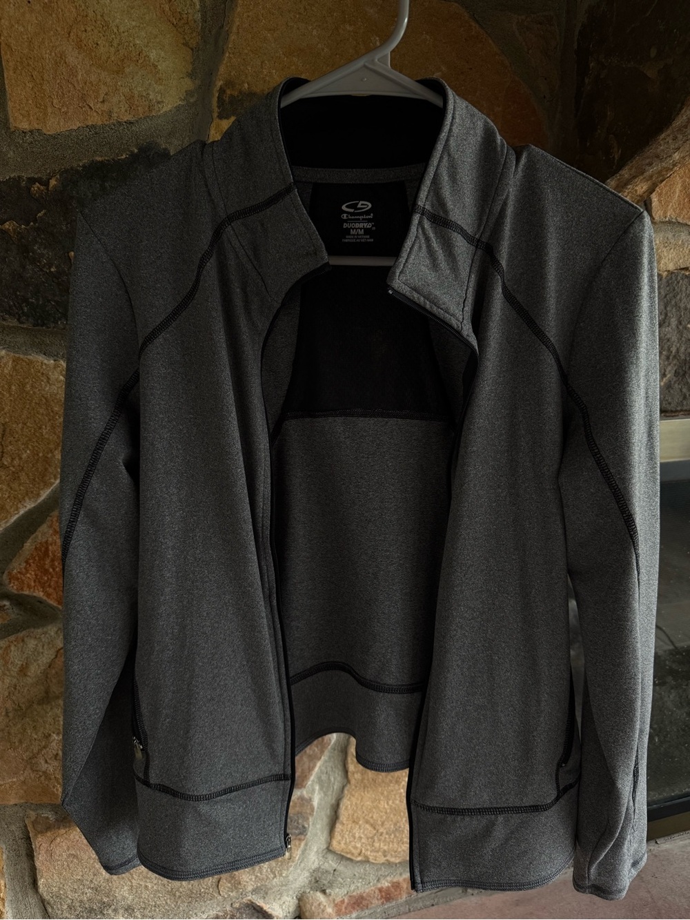 Champion Women’s Dark Gray Lightweight Zip Jacket